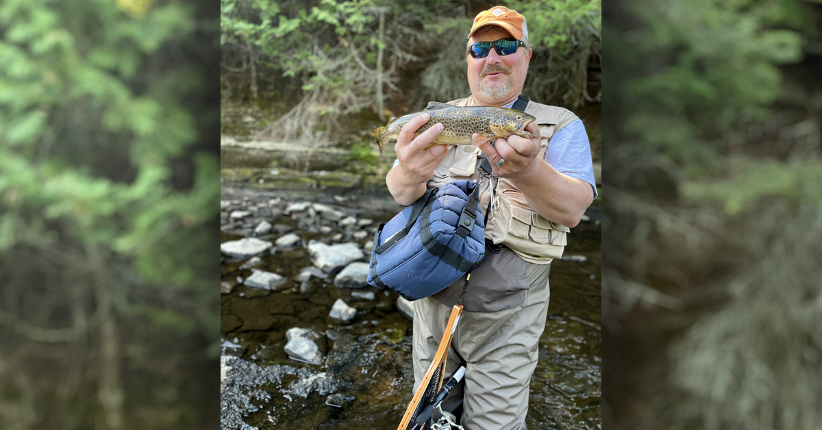 Ken fishing