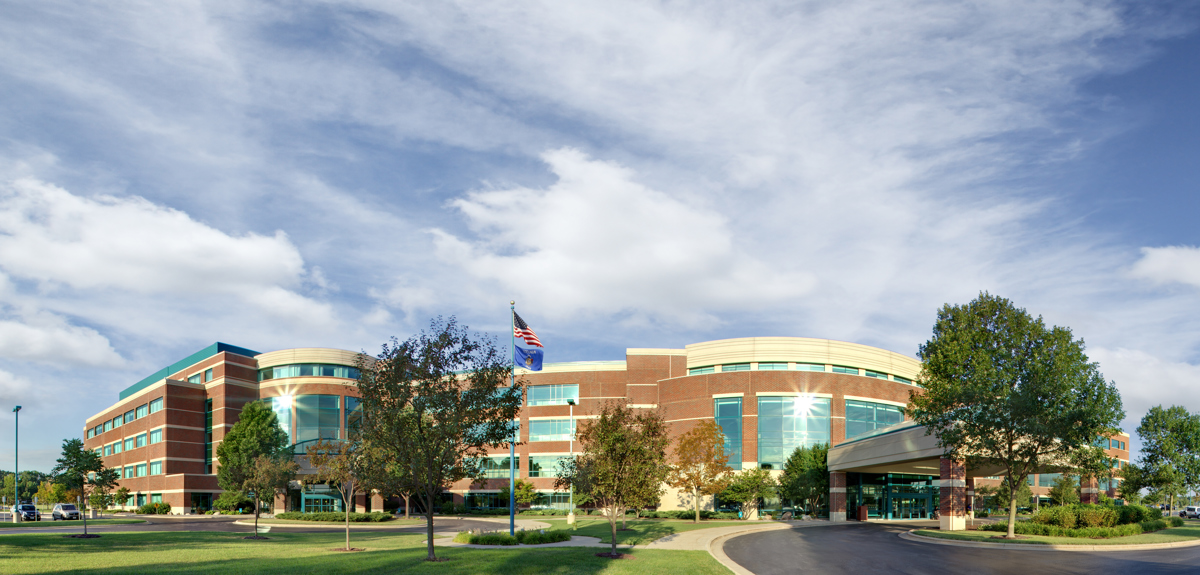 ABMC Hospital Front View Panorama