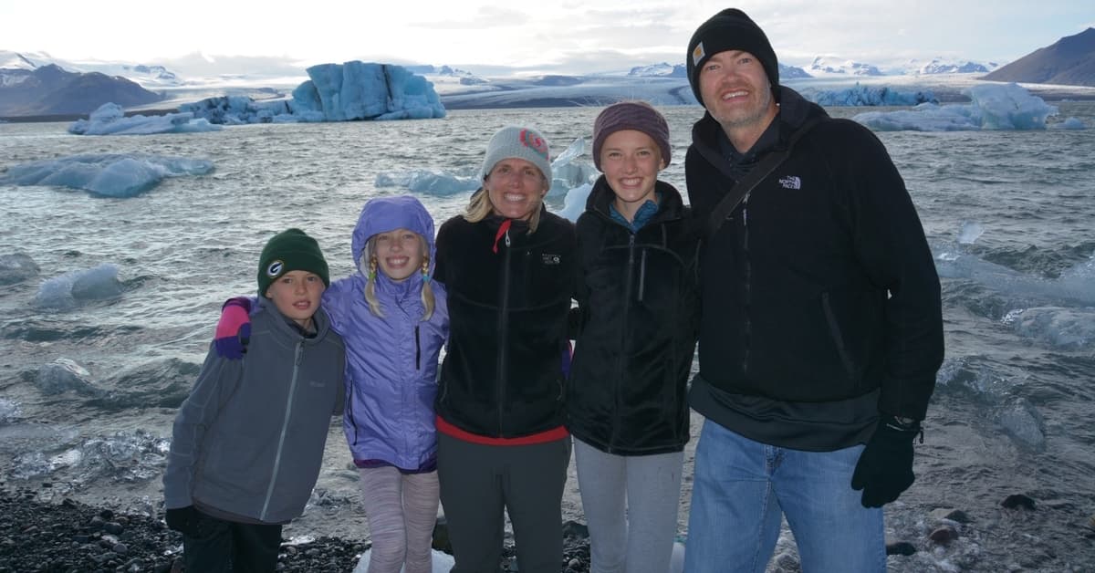 Dr. Rory Nelson and family