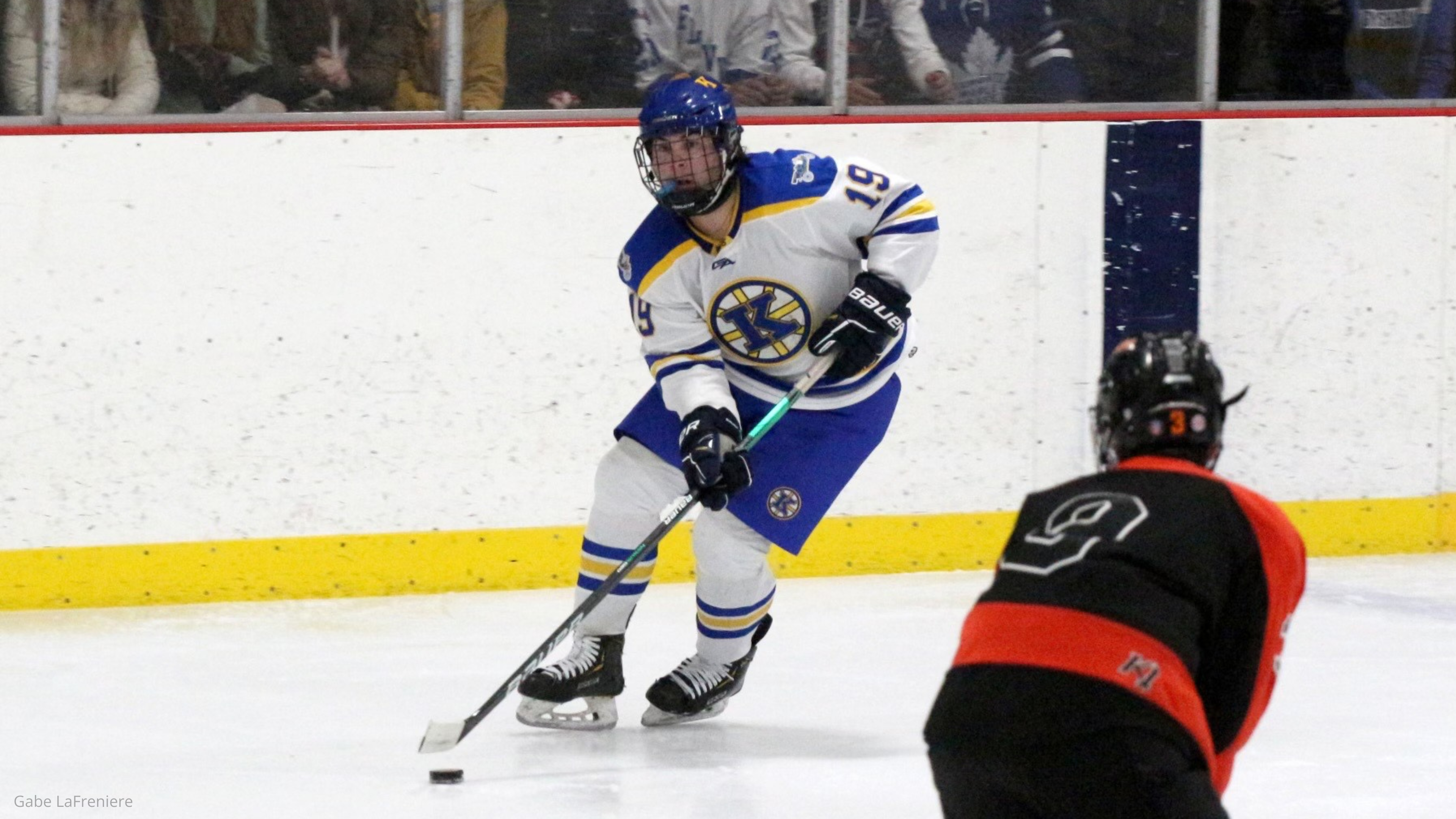 From the Gridiron to the Ice: Gabe LaFreniere Overcomes Major Knee Injuries with Dr. Schock’s Expertise