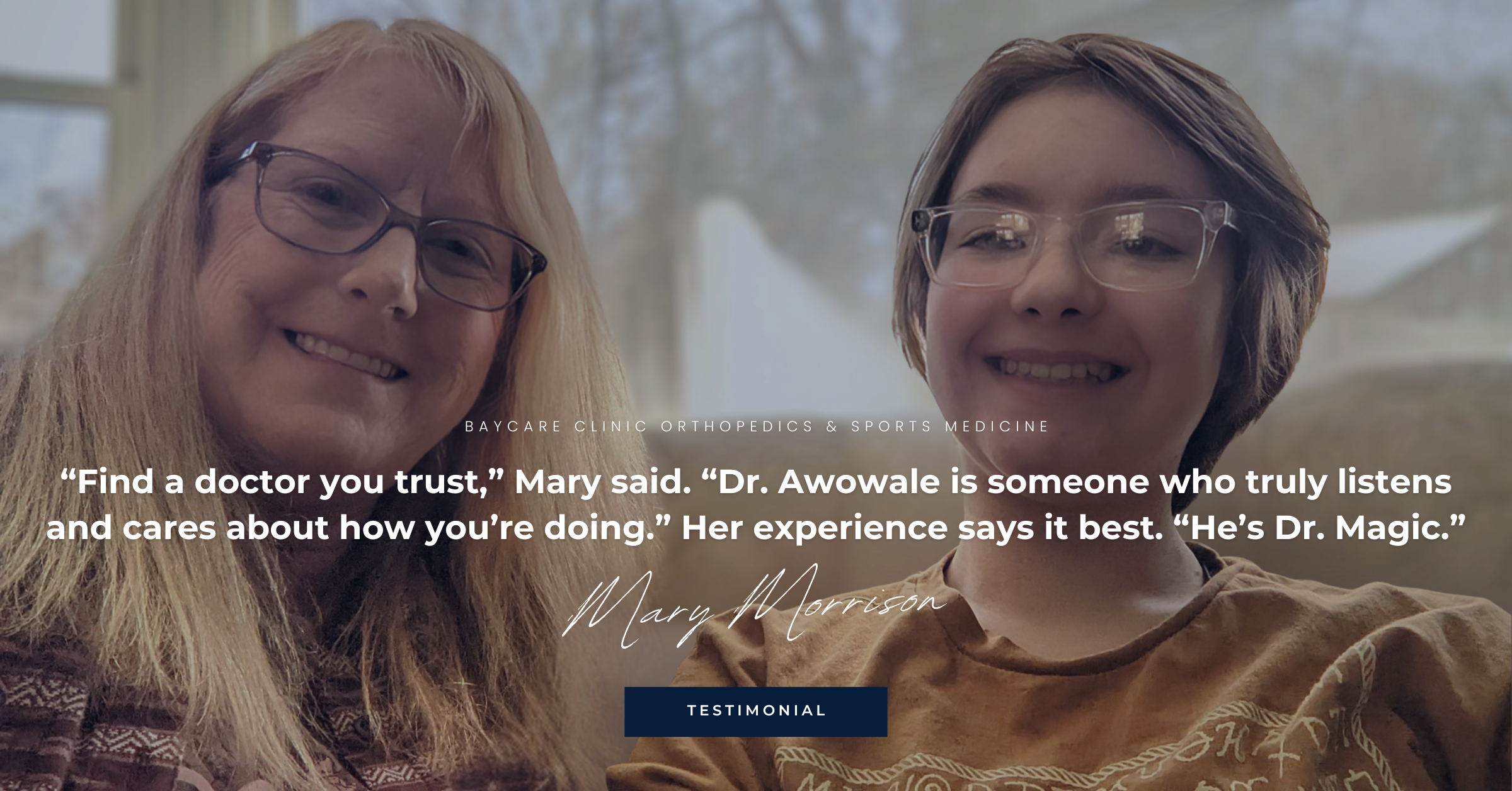 Back to Living Without Pain: Mary Morrison’s Journey with Dr. Awowale